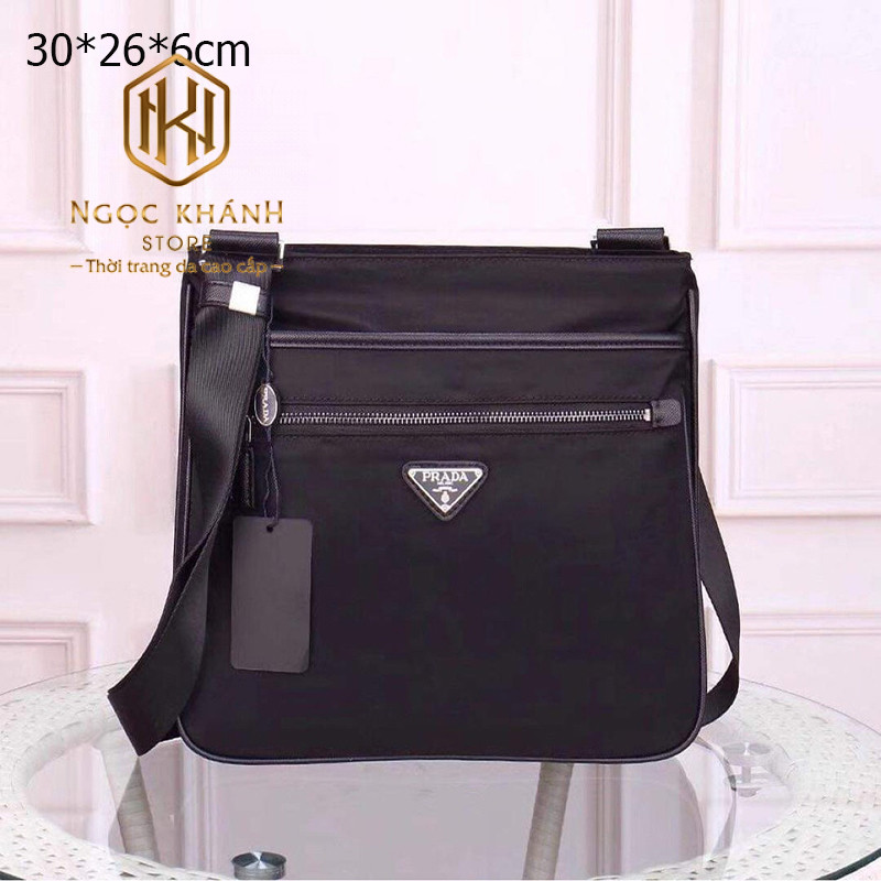 Túi đeo chéo nam prada