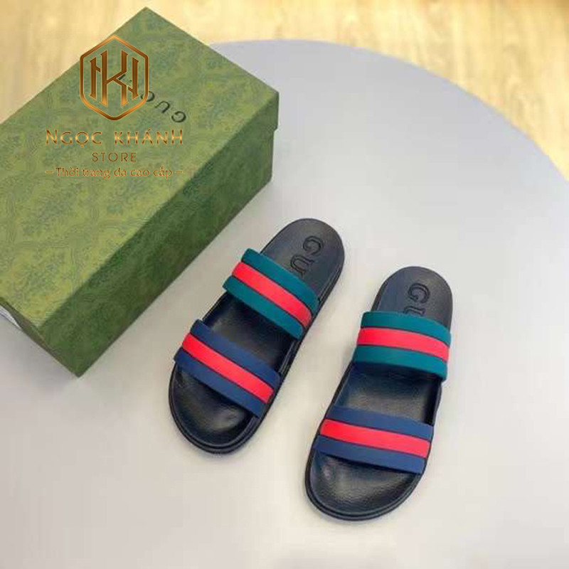 Dep Gucci nam hai quai xanh do de khac chu 5 2