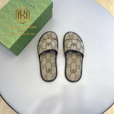 Dep Gucci nam quai ngang mau ghi hoa tiet in logo 2