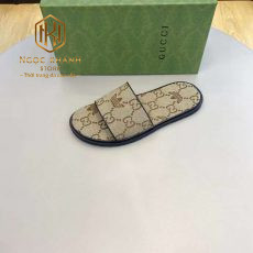 Dep Gucci nam quai ngang mau ghi hoa tiet in logo 5