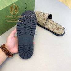 Dep Gucci nam quai ngang mau ghi hoa tiet in logo 9