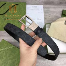 That lung gucci nam day mau xam hoa tiet logo mat khoa kim 3