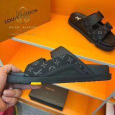 dep louis vuitton nam mau den hai quai cai khoa hoa tiet hoa in chim 2