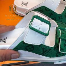 dep louis vuitton nam mau trang phoi xanh hoa tiet hoa hai quai cai khoa 6