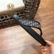 dep nam dior xo ngon mau den hoa tiet logo nho bo vien 7