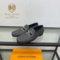 giay luoi Louis Vuitton nam de cao mau xam da taiga khoa trang like auth 4
