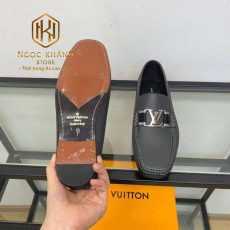 giay luoi Louis Vuitton nam de cao mau xam da taiga khoa trang like auth 6