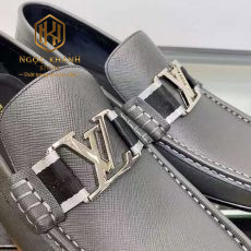 giay luoi Louis Vuitton nam de cao mau xam da taiga khoa trang like auth 8