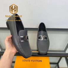 giay luoi Louis Vuitton nam de cao mau xam da taiga khoa trang like auth 9 1
