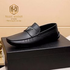 giay luoi prada mau den da nham khoa tam giac logo trang 6