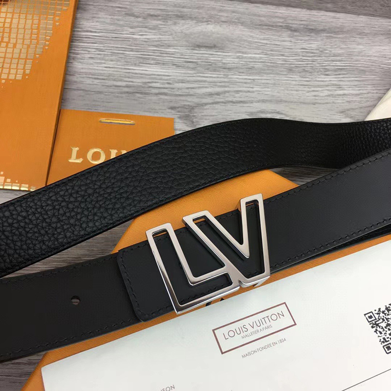 Thắt lưng Louis Vuitton nam màu đen