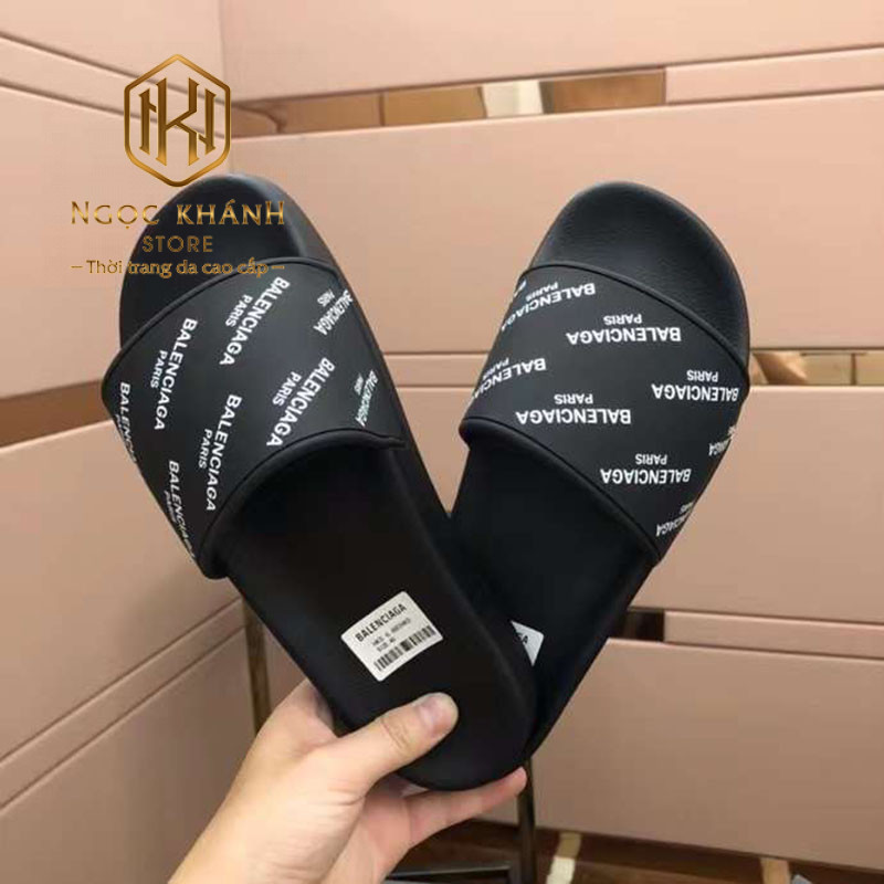 Dep balenciaga nam mau den hoa tiet chu chu logo trang 8 1