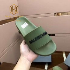Dep balenciaga nam mau xanh hoa tiet chu logo den 2
