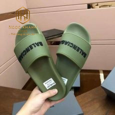 Dep balenciaga nam mau xanh hoa tiet chu logo den 6