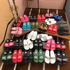 Dep balenciaga nam quai mau vang hoa tiet chu logo trang 2