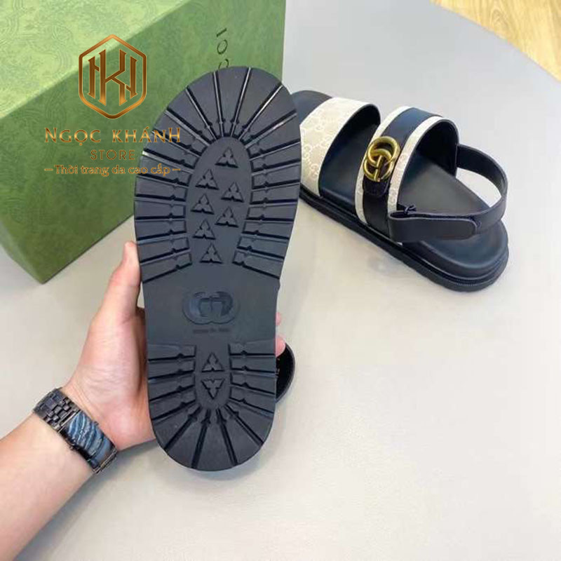 Dép Gucci nam quai hậu 