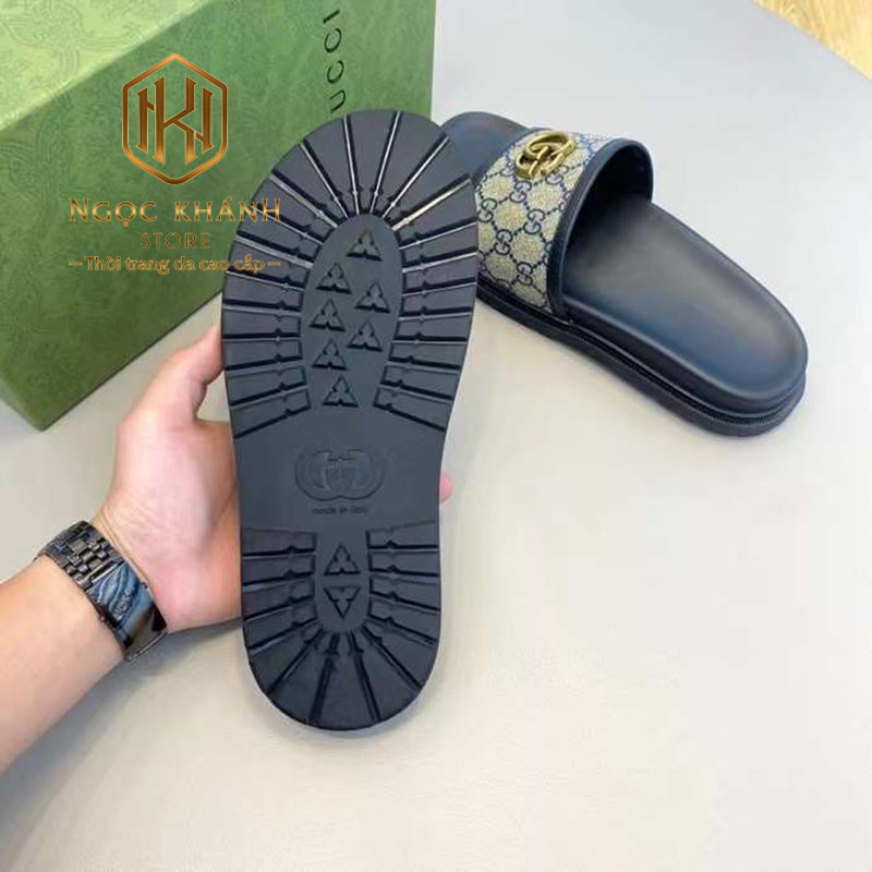Dép Gucci nam quai ngang
