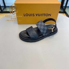 Dep louis vuitton nam quai hau mau den hoa tiet hoa chim 6