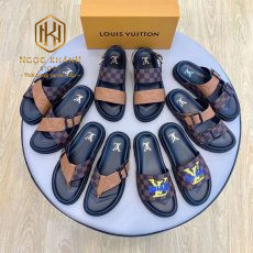 Dep louis vuitton nam quai hau mau nau hoa tiet hoa chim 1