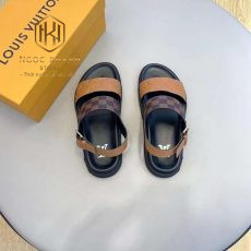 Dep louis vuitton nam quai hau mau nau hoa tiet hoa chim 5