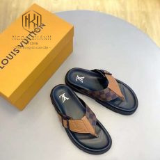 Dep louis vuitton nam xo ngon mau nau hoa tiet hoa chim 4