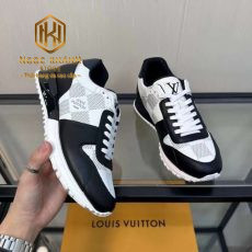 giay nam louis vuitton mau trang phoi den hoa tiet caro 6 1