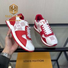 giay nam louis vuitton mau trang phoi do hoa tiet caro 6 1