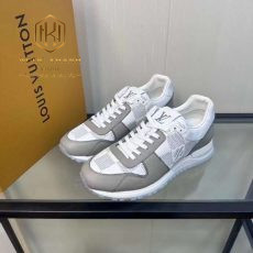 giay nam louis vuitton mau trang phoi xam hoa tiet caro 3