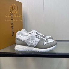 giay nam louis vuitton mau trang phoi xam hoa tiet caro 7