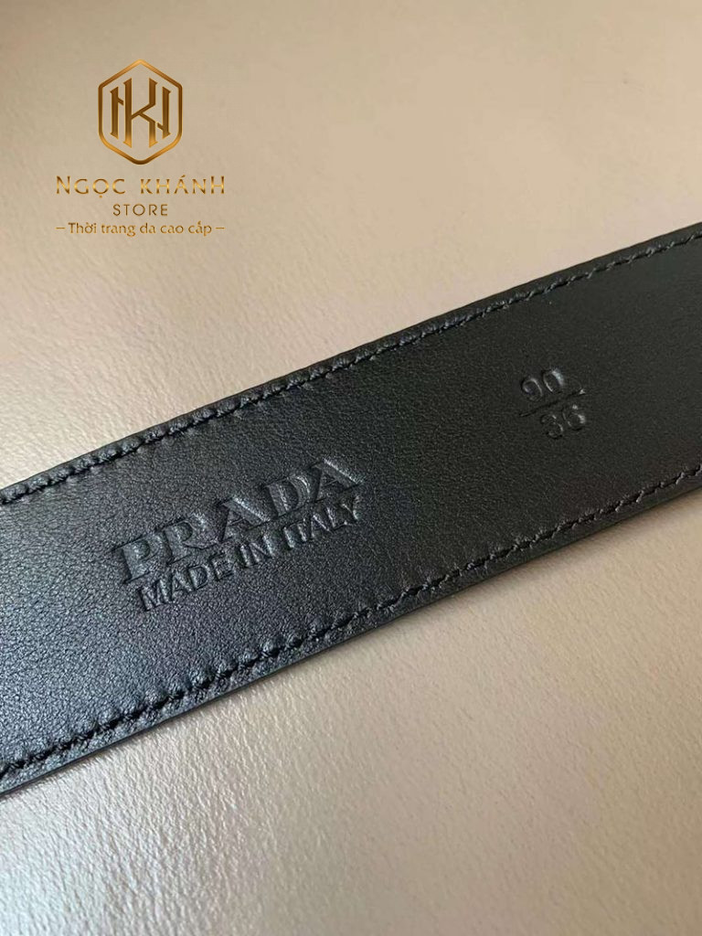 Thắt lưng Prada nam