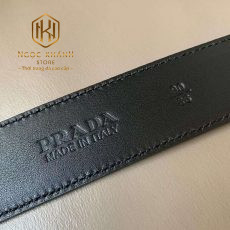 that lung prada nam mau xanh da taiga mat khoa logo tam giac 2