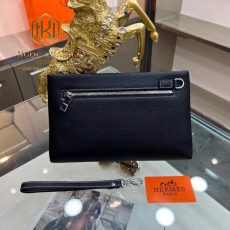 vi hermes nam cam tay da nhan hoa tiet chu in mau den 1