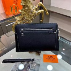 vi hermes nam cam tay logo chu h vien chi trang dang khoa so mau den 4