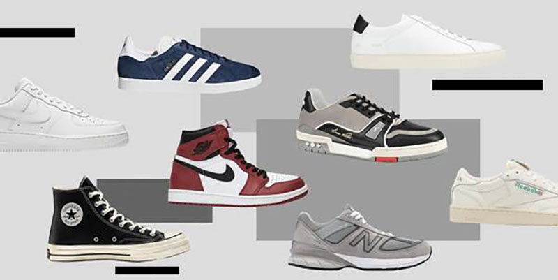 Khám phá các loại giày sneaker nam phổ biến 2 Các loại giày sneaker nam