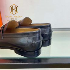 giay luoi hermes nam full den da li mat hoa tiet chu h bong 2