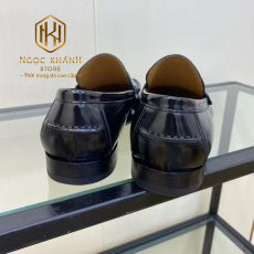 giay luoi hermes nam full den da li mat hoa tiet chu h bong 5