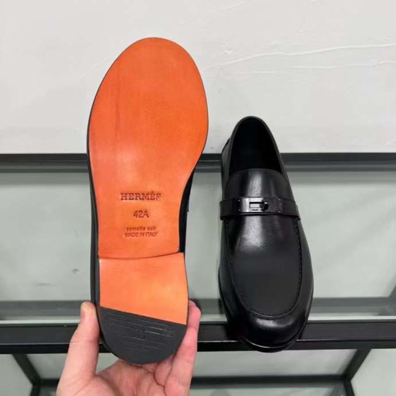 Giày lười Hermes nam