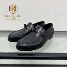 giay luoi hermes nam full den da tron hoa tiet moc khoa cai 7