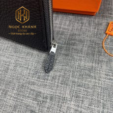 vi hermes nam dang dai mau den da nhan hoa tiet logo noi 5