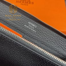 vi hermes nam dang dai mau den da nhan hoa tiet logo noi 6