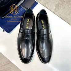 Giay luoi Prada de cao full den da li mui nhon GLPR07 6