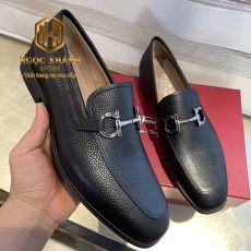 giay luoi salvatore ferragamo nam mau den da nhan khoa trang likeauth 4 1