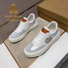 giay nam louis vuitton mau trang phoi xam hoa tiet caro nho 8 1