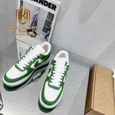 giay nam louis vuitton nike af1 low mau xanh la 6 1