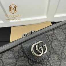 tui deo cheo gucci mau ghi hoa tiet logo chu g kep 7