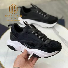 Giay nam Dior cot day mau den hoa tiet soc trang GNDR07 7