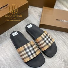 DEP BURBERRY NAM QUAI NGANG HOA TIET QUAI KE NAU DE DEN DBB02 3