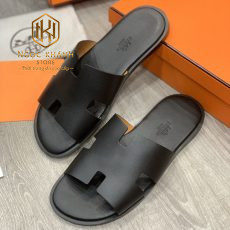 DEP HERMES NAM MAU DEN DA TRON SIEU CAP DNHM43 2