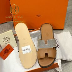 DEP HERMES NAM MAU NAU PHOI LUOI TRANG DA TRON SIEU CAP DNHM52