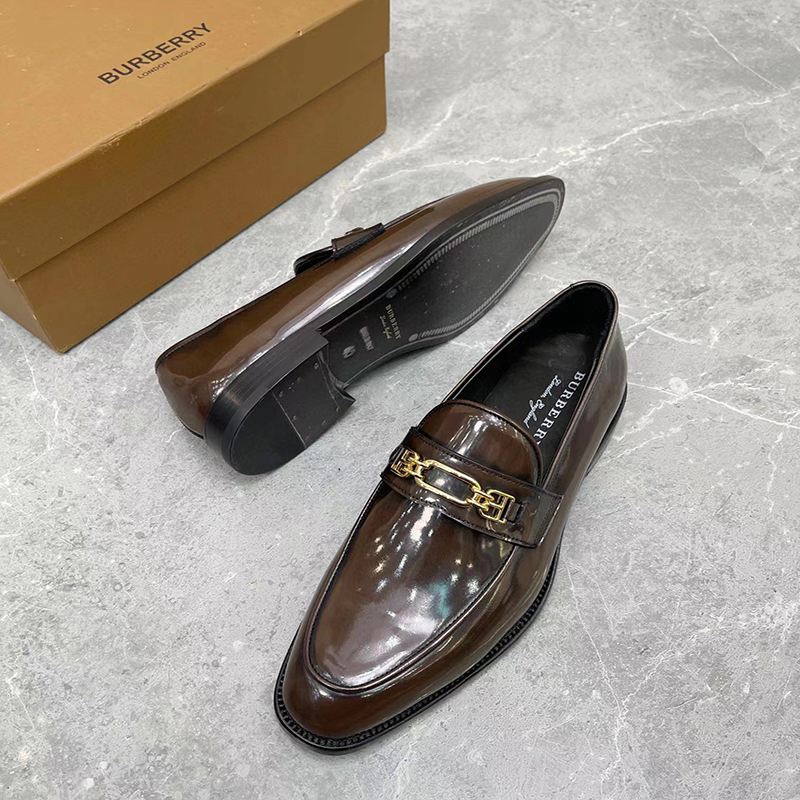 GIAY LUOI BURBERRY DE CAO MAU NAU DA BONG HOA TIET KHOA VANG GLBB04 1